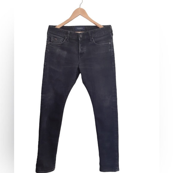 Scotch & Soda Men's Ralston Jeans Regular Slim Fit Black Wash Size W31 L32 - Picture 6 of 11